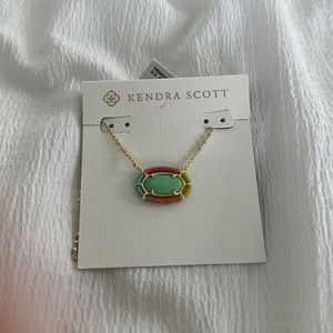 Kendra Scott threaded Elisa necklace NWT